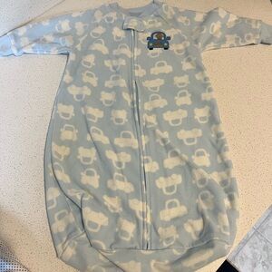 Carter's Light Blue Car Print Sleep Sack